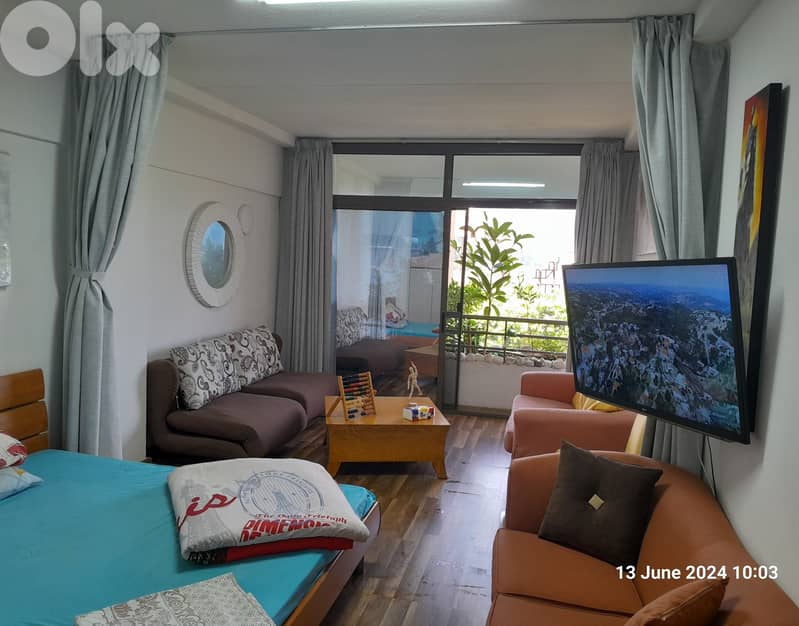 Fully Equipped and recently renovated, 35 sqm Chalet in Siwar Kaslik. 2