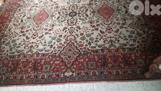 Antique German carpet.