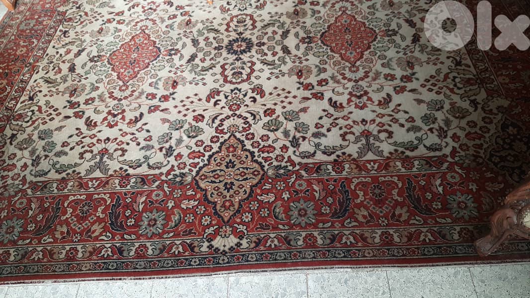 Antique German carpet. 0