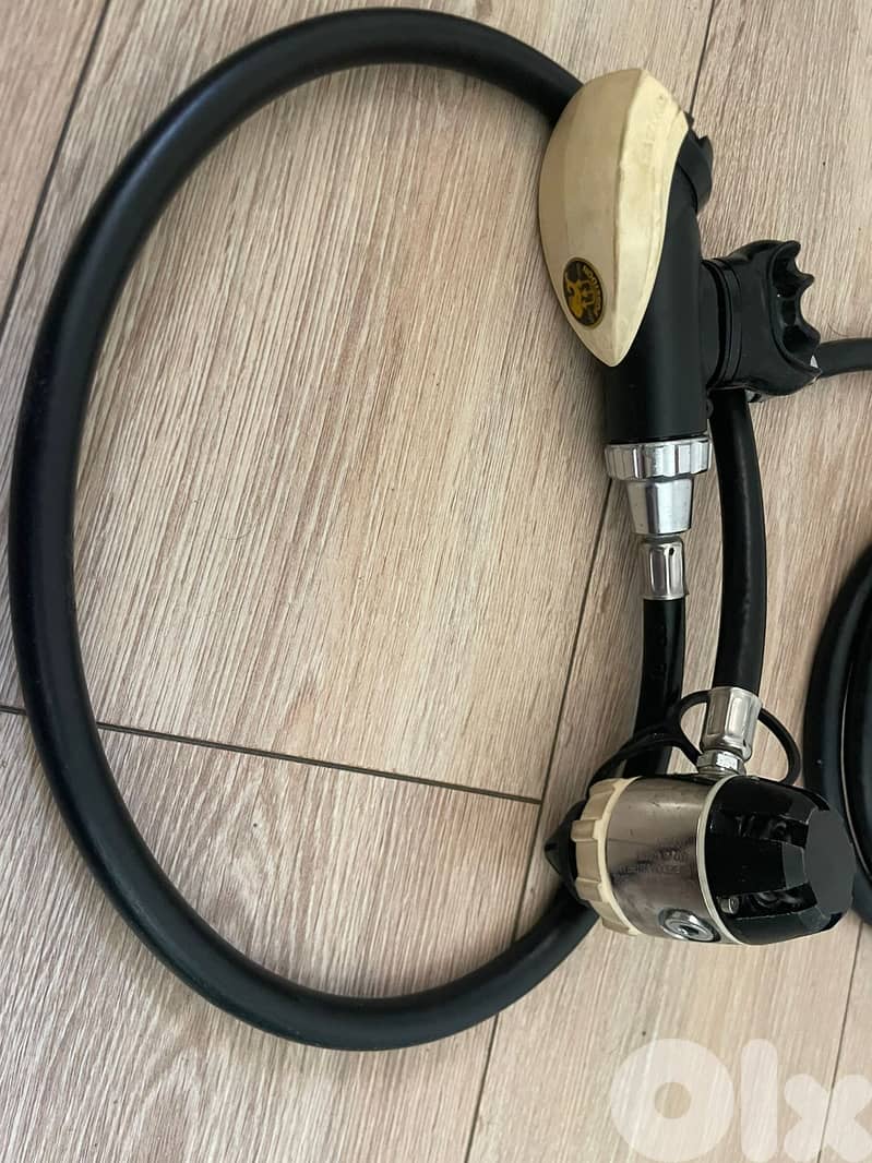 POSIDON - Stage 1 & 2 regulator - White - Original Hose 2