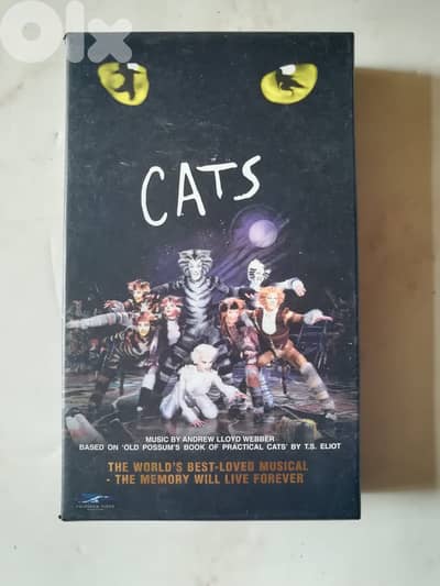Andrew Lloyd Webber – Cats the musical on original VHS