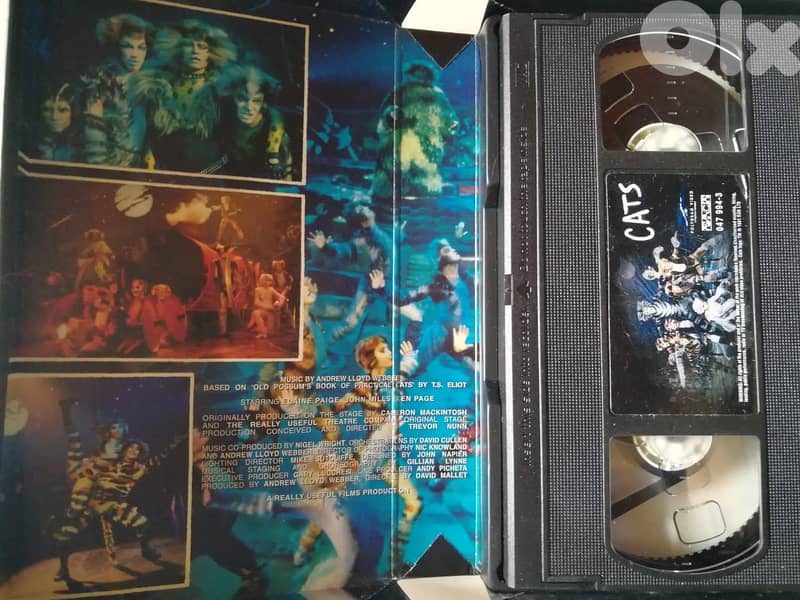 Andrew Lloyd Webber – Cats the musical on original VHS 1