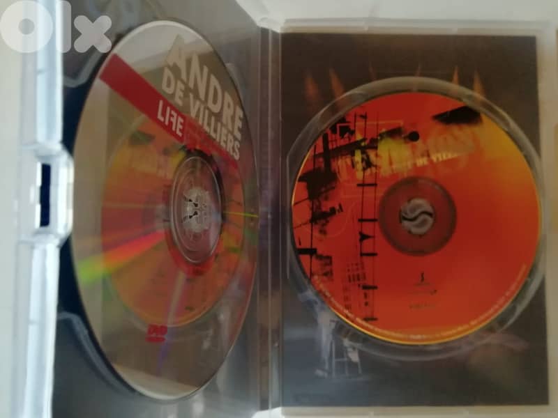 Andre De Villiers Live at the Baxter theatre cape town DVD + CD 1