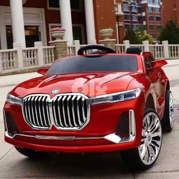 Red BMW X7 2 seat V12 0