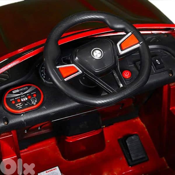 Red BMW X7 2 seat V12 8
