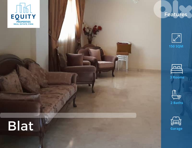 Furnished 150SQM Apartment For Rent In Blat Jbeilشقة للإيجار #KR216480 0
