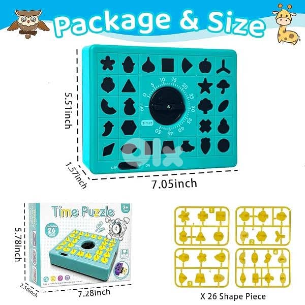 time puzzle 26 pcs 6