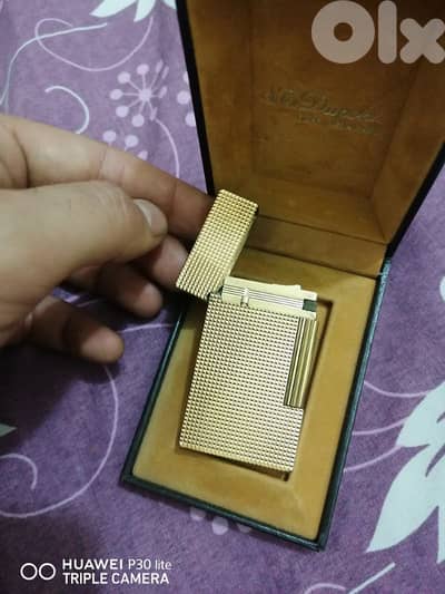 s. t dupon lighter gold plated