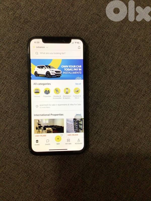 iphone xs 256g used as new 0 scratch 1