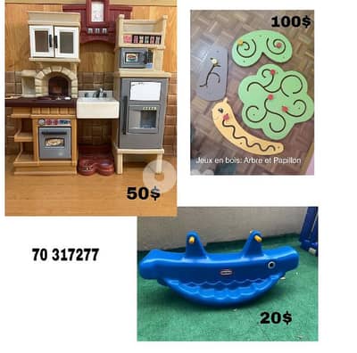 Items for kindergarden