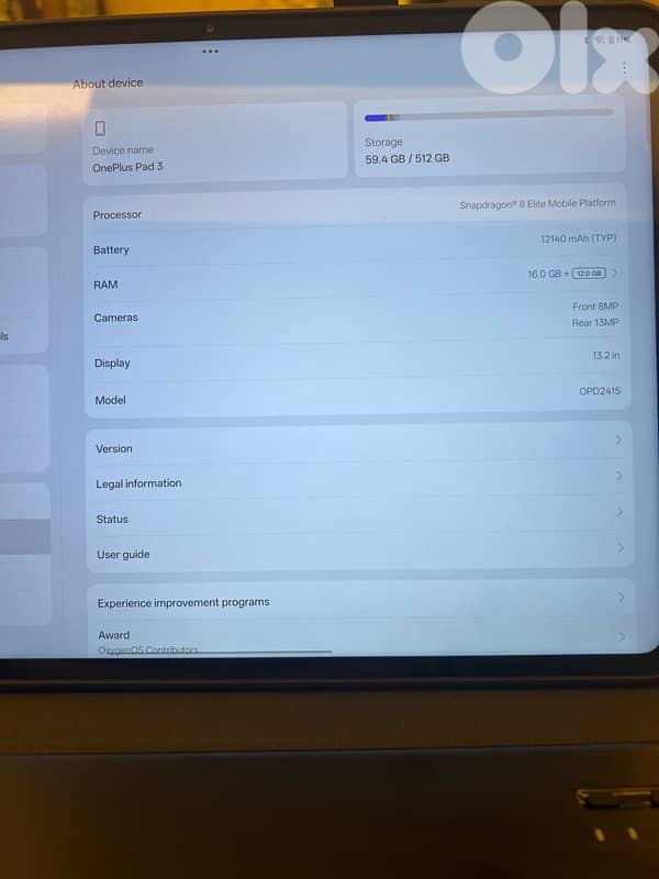 oneplus pad 3 1