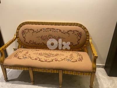 Aubusson canape deco