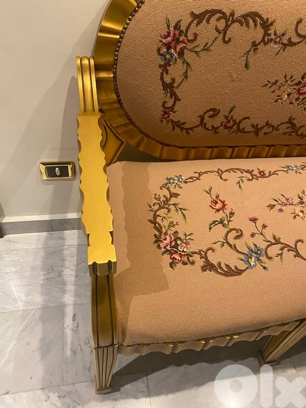Aubusson canape deco 1