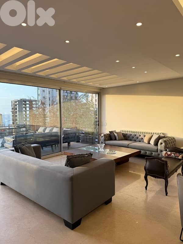 For Rent or Sale - Luxurious Sea View Apartment in Sahel Alma 0