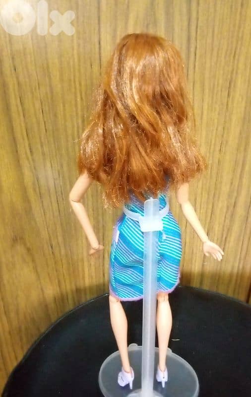 Barbie brunette SWAPPIN & Articulated body Mattel2010+Shoes Great doll 4
