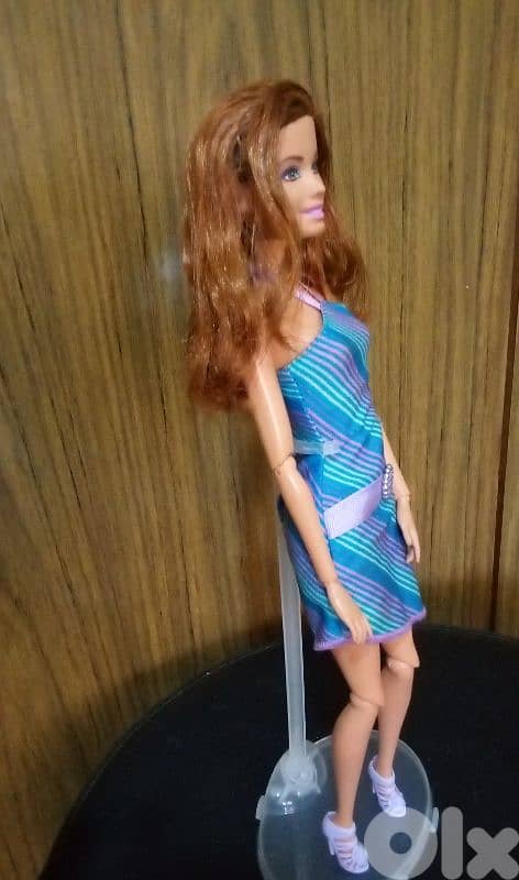 Barbie brunette SWAPPIN & Articulated body Mattel2010+Shoes Great doll 6