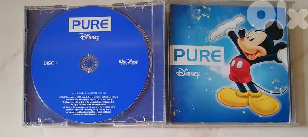Pure Disney - 42 Original Disney Recordings on 3 CDS box set 0