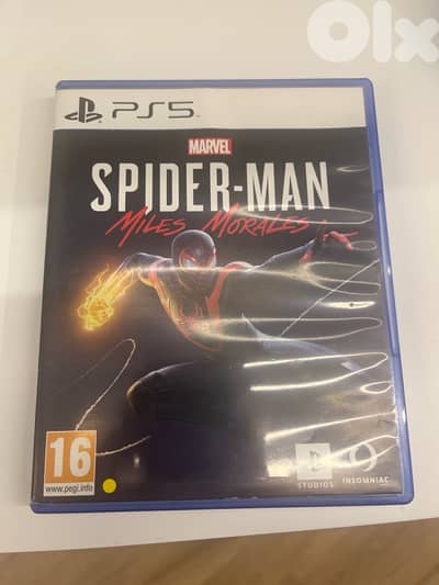 ps5 disc spider man miles morales