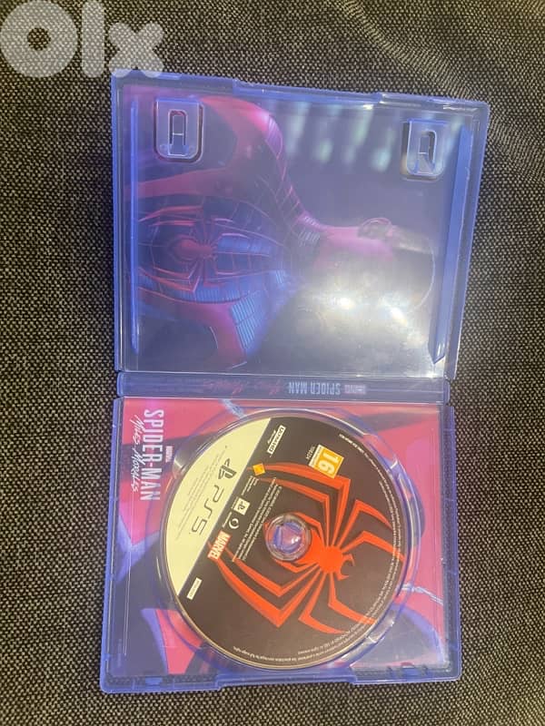 ps5 disc spider man miles morales 1