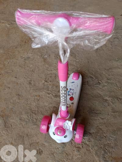 Unicorn scooter with light and music