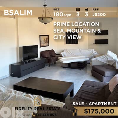 Apartment for sale in Bsalim JS200 شقة للبيع في بصاليم