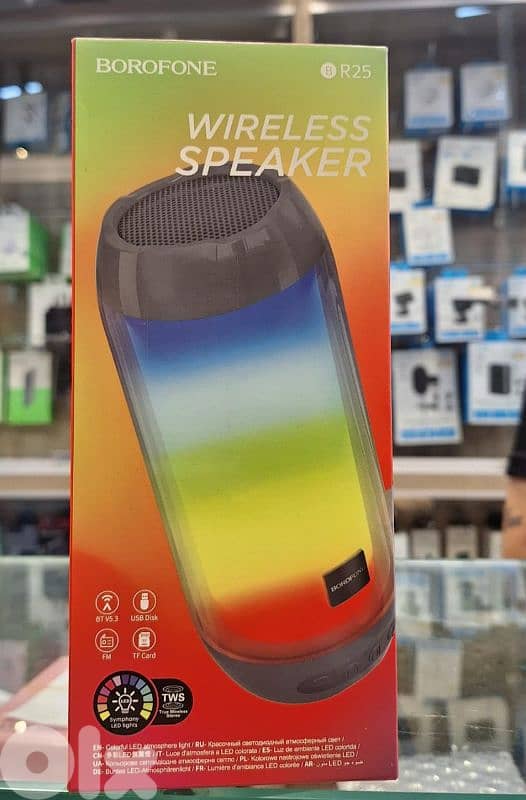 Borofone wireless speaker br25 0
