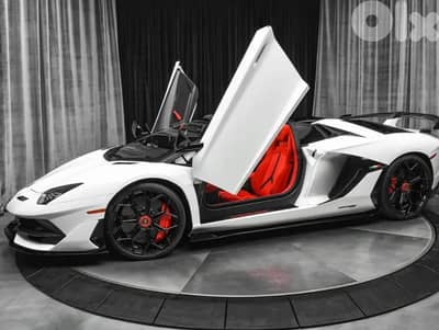 2021 LAMBORGHINI AVENTADOR LP770-4 SVJ !! واصل إلى المرفأ بدون جمرك !!