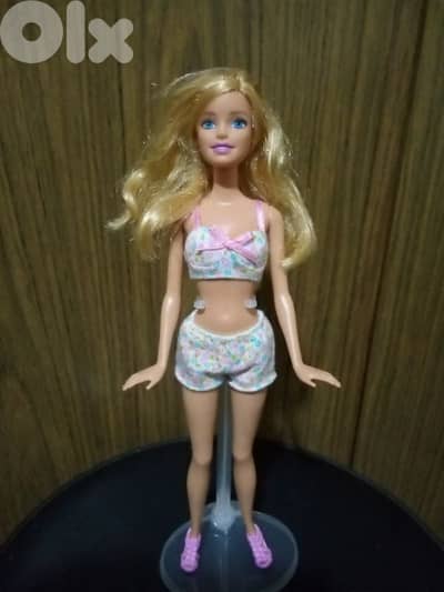 Barbie FAIRYTALE Mattel Bend legs molded top Great doll+swimwear+Shoes