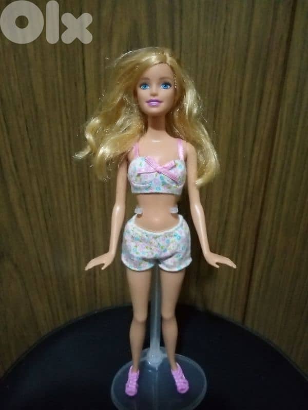 Barbie FAIRYTALE Mattel Bend legs molded top Great doll+swimwear+Shoes 0
