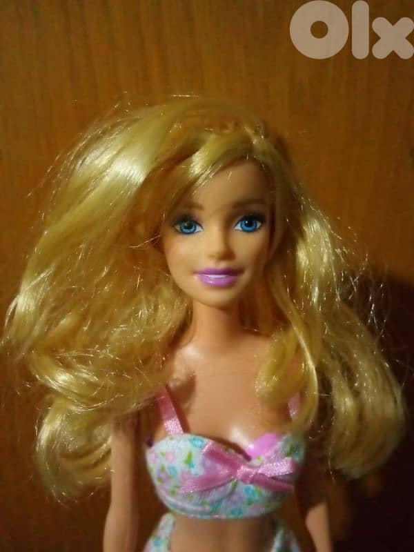 Barbie FAIRYTALE Mattel Bend legs molded top Great doll+swimwear+Shoes 5