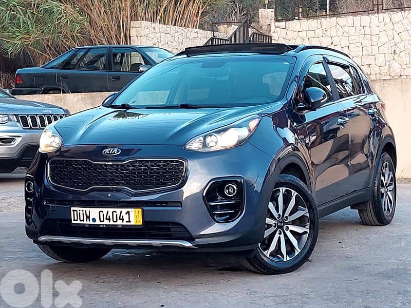 Kia Sportage 2018 ex 4wd panoramic full options 0