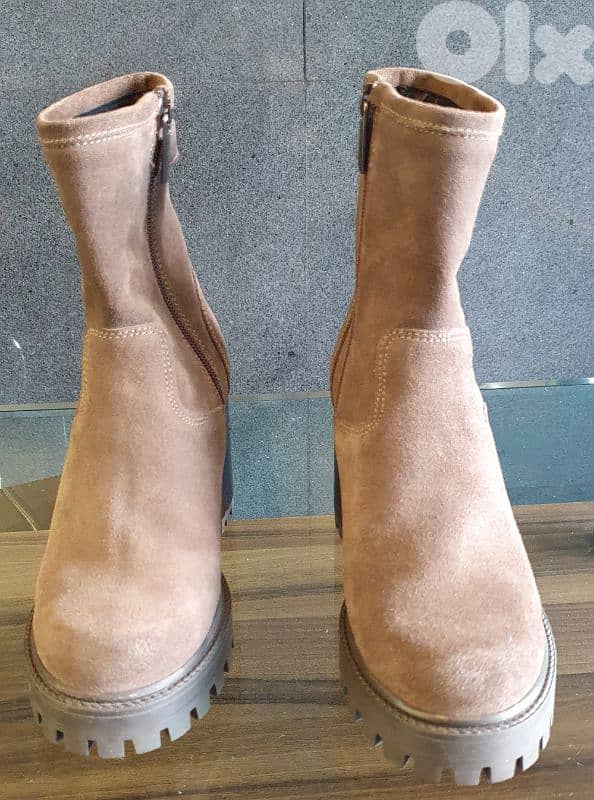 boots n 36 made in Italy original real leather new not used only 8$ 3