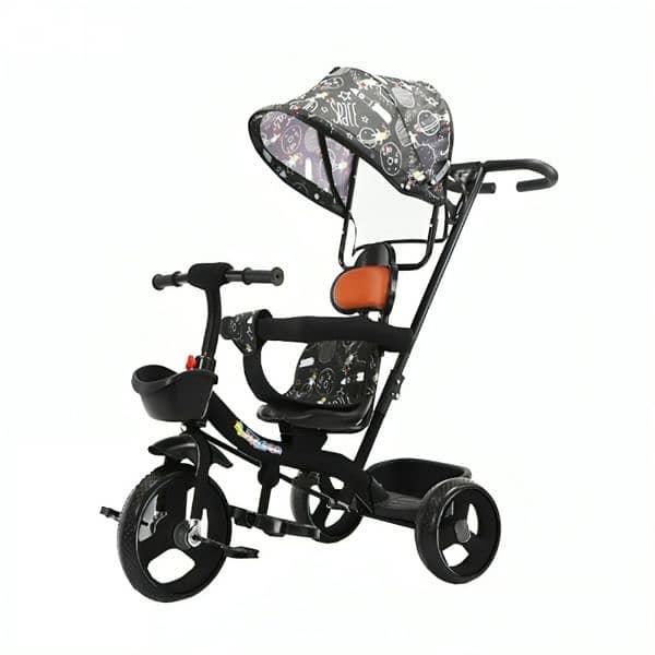 2 in 1 kids tricycle with canopy 1