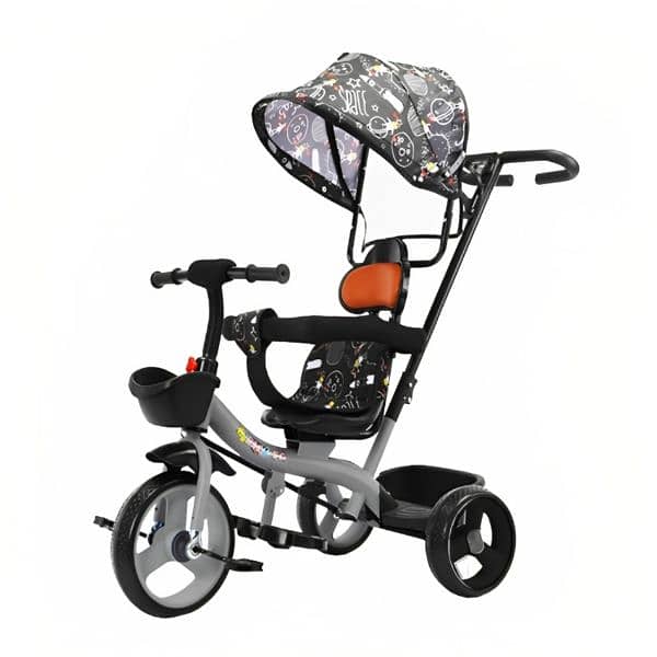2 in 1 kids tricycle with canopy 2