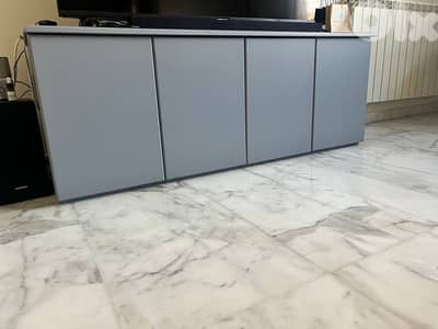tv unit and center table