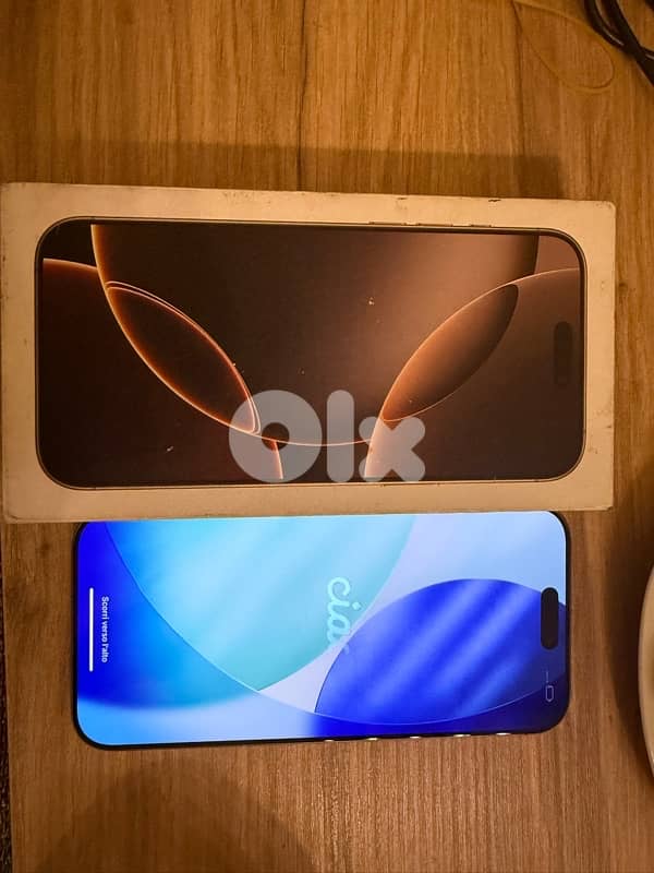 iPhone 16 pro max 0