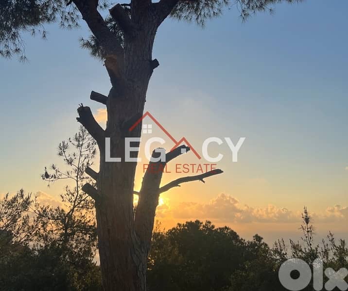 Residential Land In Broumana With Guaranteed Sea And Mountain View 0