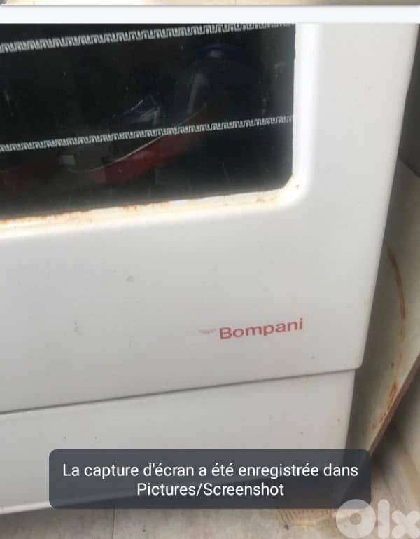 غاز وفرن Bompani ستايل قديم 3