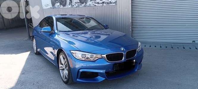 BMW 435 Blue Color
