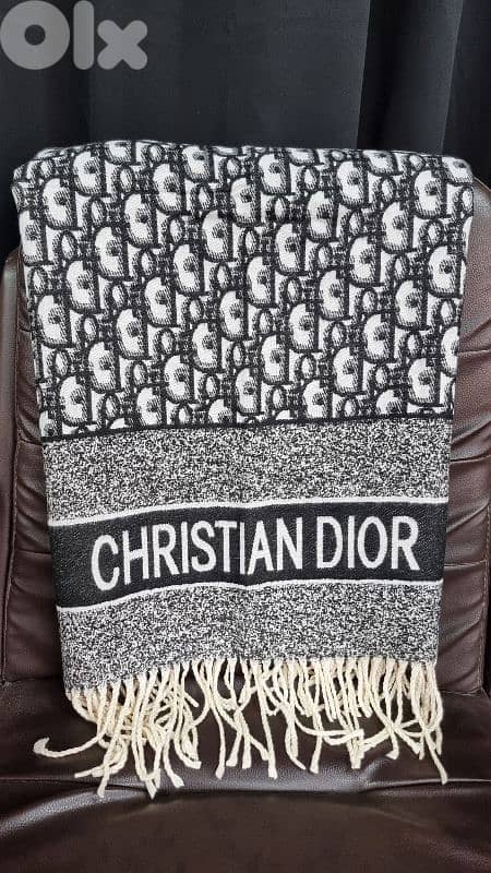 Louis vuitton and Dior scarves 1