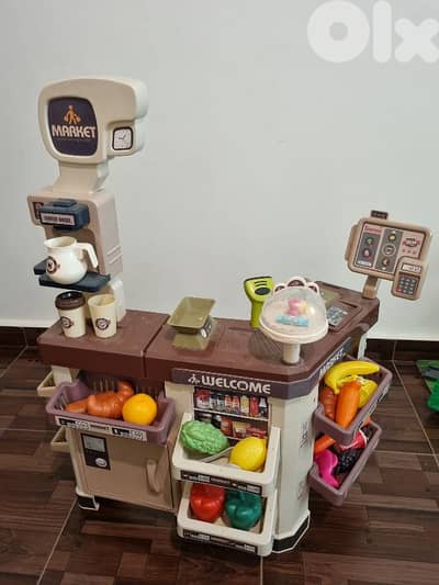 supermarket toy for kids سوبر ماركت