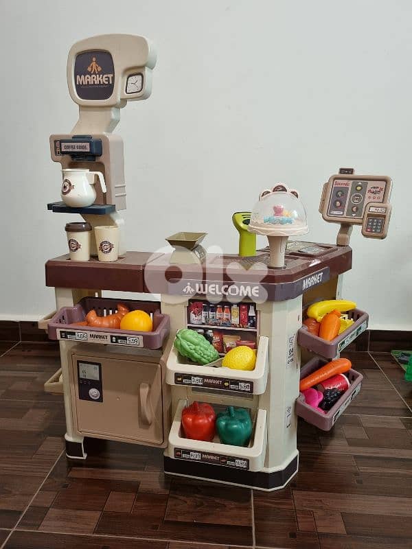 supermarket toy for kids سوبر ماركت 1