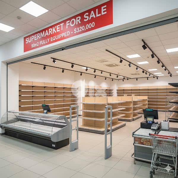 2 doors shop fully equiped محل بابين في تلة الخياط مجهز بالكامل 0