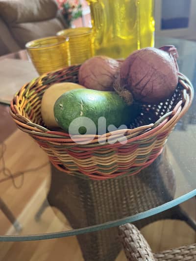 100% Bamboo basket