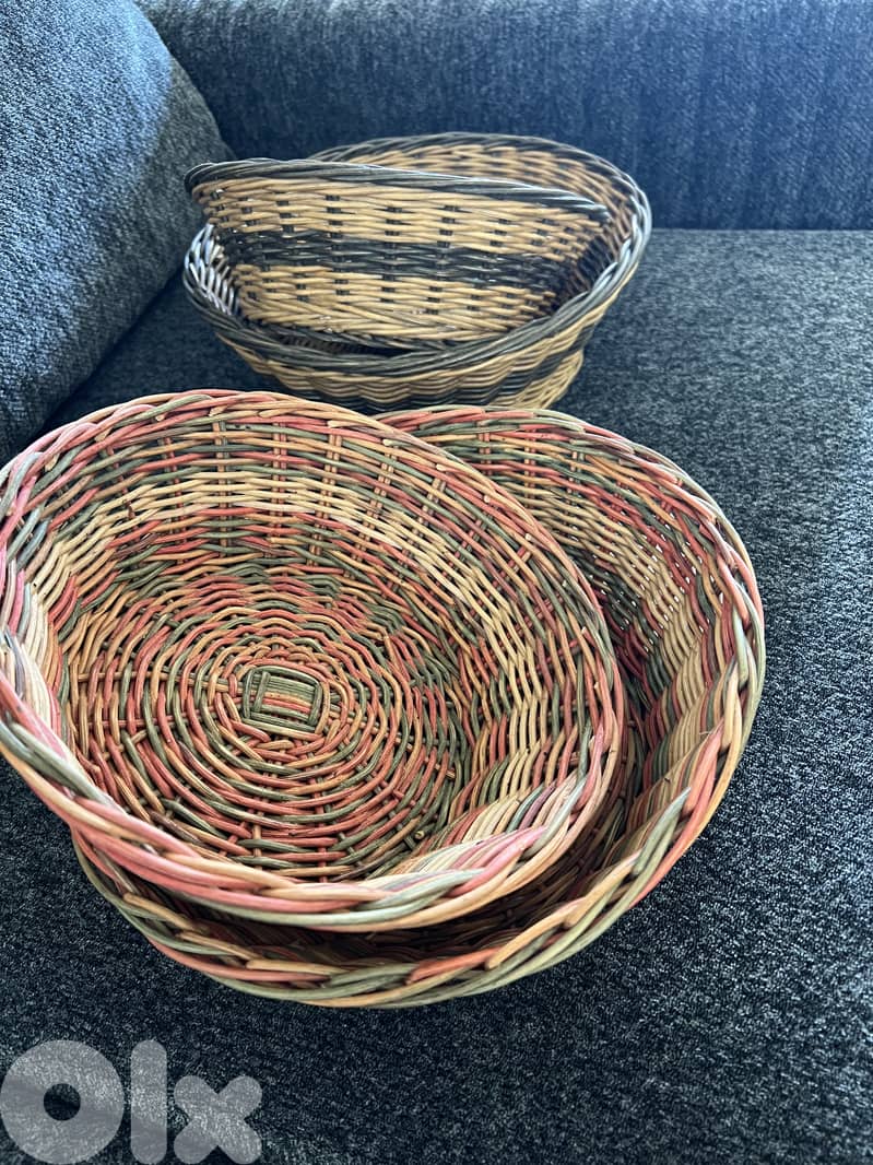 100% Bamboo basket 1
