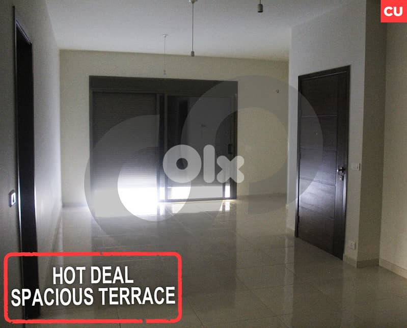 Terrace, Great deal, modern layout, baabda, bseba REF#CU126101 0