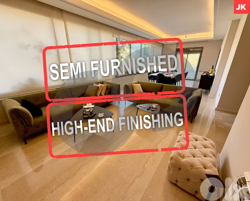 Semi furnished, High-end, baabda, Louaizeh/ اللويزة REF#JK127486 0