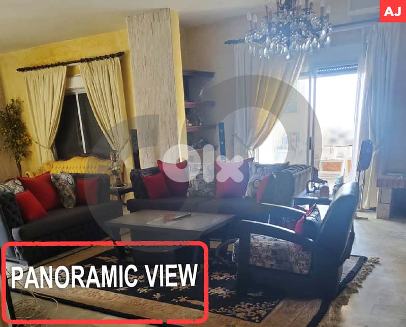 high-floor, furnished, panoramic view, metn, fanar REF#AJ127494 0