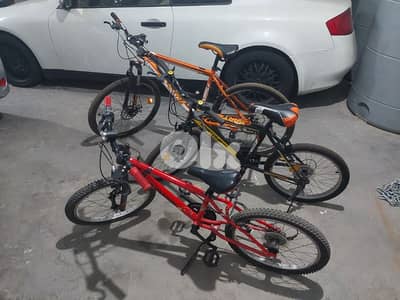 3 bicycles like NEW