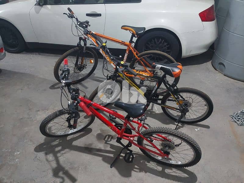 3 bicycles like NEW 0